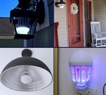 Комплект 2 шт антимоскитная лампа светильник от комаров mosquito killer lamp(11619) 