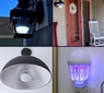 Комплект 2 шт антимоскитная лампа светильник от комаров mosquito killer lamp(11619) 