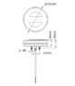 Задний фонарь прицепа Allpin Dynamic круглый 10-30 В (10254D20)