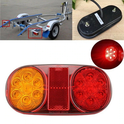 Задний Led фонарь Allpin 2 секции 12-24в (9354)