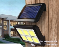 Настенный фонарь прожектор на солнечной батарее Solar Powered LED(11546) 