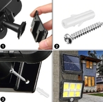 Настенный фонарь прожектор на солнечной батарее Solar Powered LED(11546)