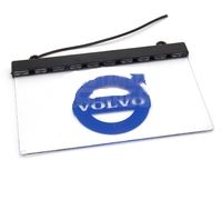 Светодиодная табличка VOLVO 200x120мм 24v  (11713) VOLVO
