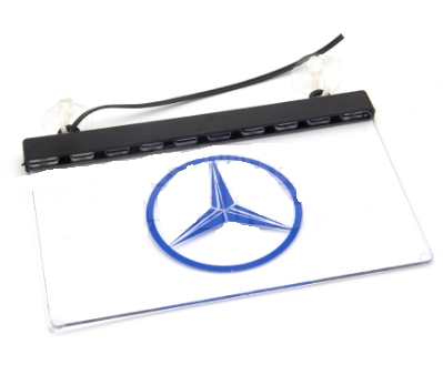 Светодиодная табличка MERCEDES 200x120мм 24v (11715)