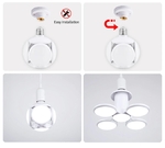 Лампочка люстра светодиодная раскладная LED лампа 220В E27 (11646) 