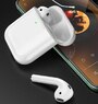 Беспроводные сенсорные Bluetooth наушники TWS Hoco EW25 белые блютуз гарнитура с кейсом для подзарядки(12771) 