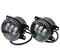 Фары светодиодные LED Honda Accord 8, CR-V, Crosstour, противотуманные 3.5" W/Y,белый/желтый свет,комплект 2шт (12716)