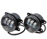 Фари світлодіодні LED Jeep Renegade 2015, 2016,2017,2018,біле/жовте світло (13243)