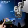 Вулична WiFi камера SC03 V380pro під сім-карту 4G(13231)