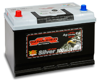 Автомобильный аккумулятор SZNAJDER Silver Jp (100A/ч)/3447 SZNAJDER