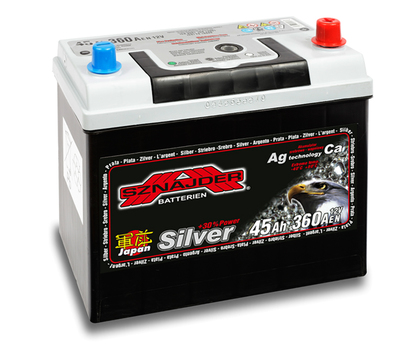 Автомобильный аккумулятор SZNAJDER Silver Jp (45A/ч)/3449