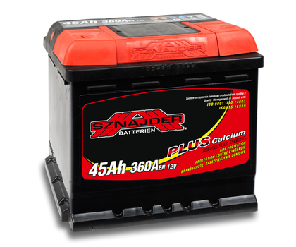 Автомобильный аккумулятор SZNAJDER Plus(45A/ч)/3427