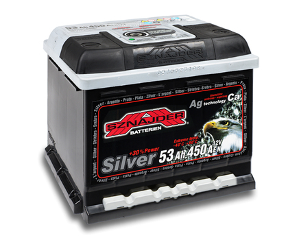 Автомобильный аккумулятор SZNAJDER Silver (53A/ч)/3446