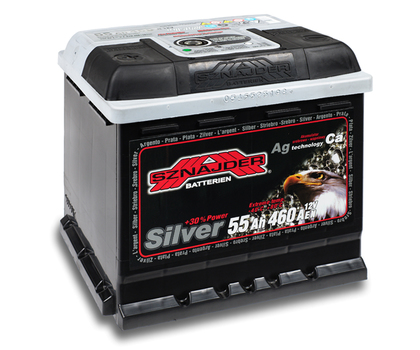 Автомобильный аккумулятор SZNAJDER Silver (55A/ч)/3445