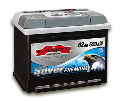 Автомобильный аккумулятор SZNAJDER Silver Premium (62A/ч)/3457