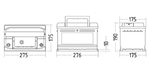 Автомобильный аккумулятор SZNAJDER Silver Premium (80A/ч)/3453