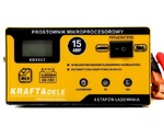 Швидкий зарядний пристрій для автоакумулятора 6-200Ач KraftDele 6-12В 15A(12752) 
