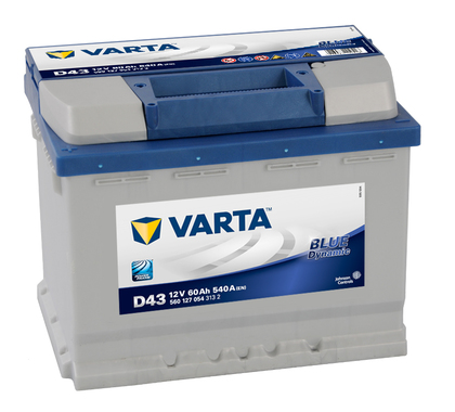 Аккумулятор для авто VARTA BD 6CT- 60Aз L 560 127 054 D43(CZ)