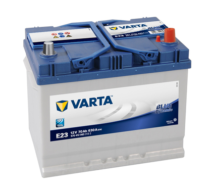 Авто аккумулятор VARTA BD 6CT- 70Aз R JP 570 412 063 E23(CZ)