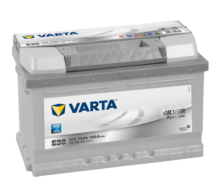 АКБ VARTA SILVER SD 6CT- 74Aз (h175) R 574 402 075 E38(CZ)