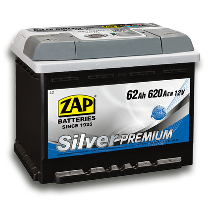 Автомобильный аккумулятор ZAP Silver Premium (62A/ч)/3577