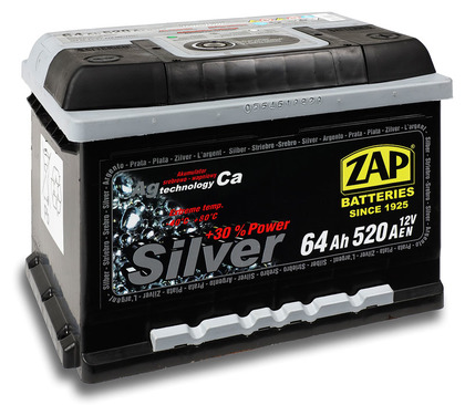 Автомобильный аккумулятор ZAP Silver (65A/ч)/3571