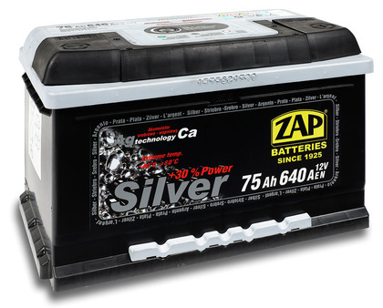 Автомобильный аккумулятор ZAP Silver (75A/ч)/3573