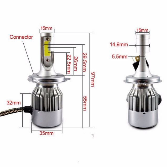 led lamp c6